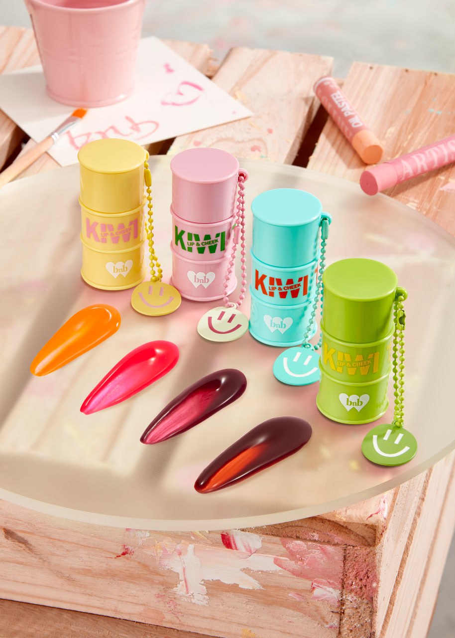 BARENBLISS Kiwi Tin Tint Lip and Cheek - 02 Pinky Lucky