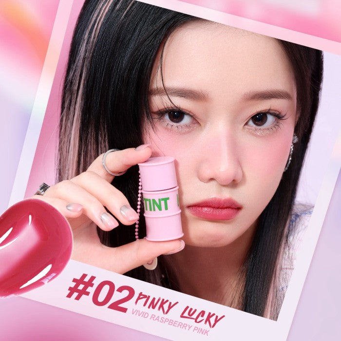 BARENBLISS Kiwi Tin Tint Lip and Cheek - 02 Pinky Lucky