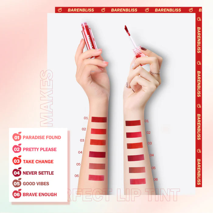 BARENBLISS Peach Makes Perfect Lip Tint - 06 Brave Enough