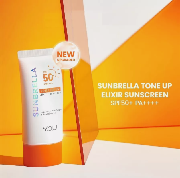 Y.O.U Sunbrella Tone Up UV Elixir Sunscreen SPF50+PA++++ 30ML