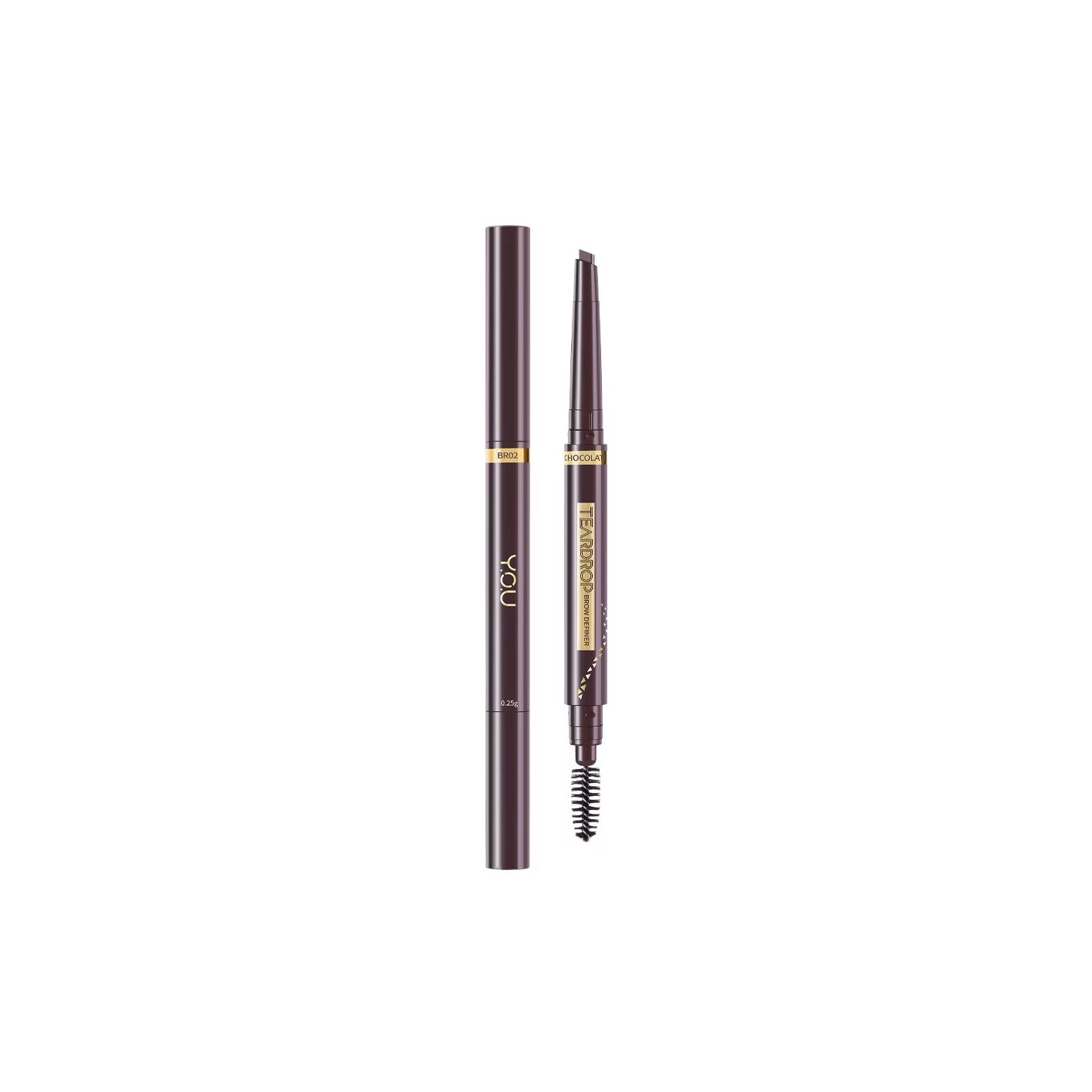 Y.O.U Teardrop Brow Definer - BR-02 Chocolate 0.25g