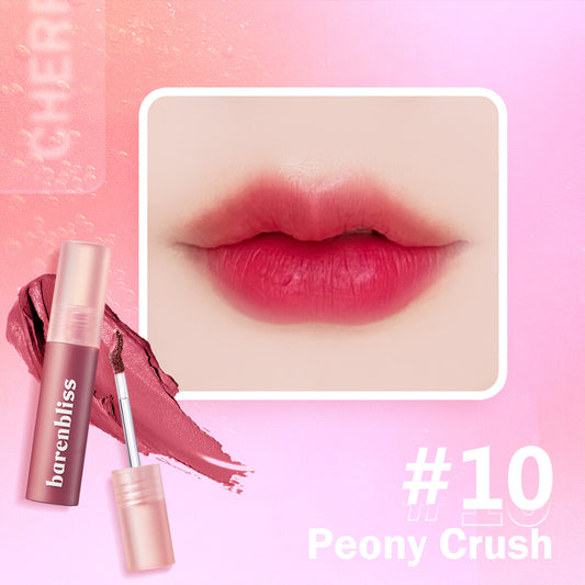 Barenbliss Cherry Makes Cheerful Lip Velvet - 10 Peony Crush