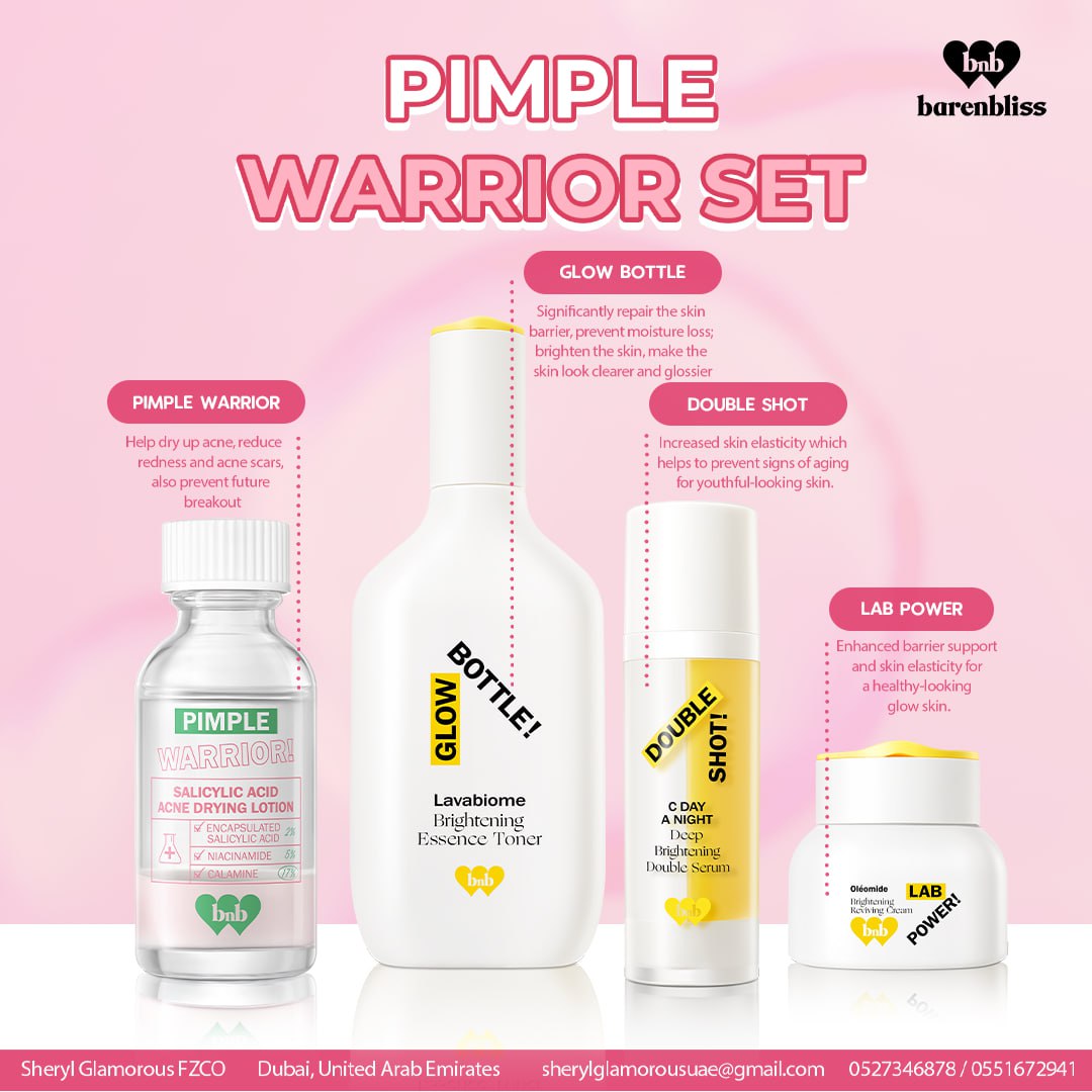 Barenbliss Pimple Warrior Set