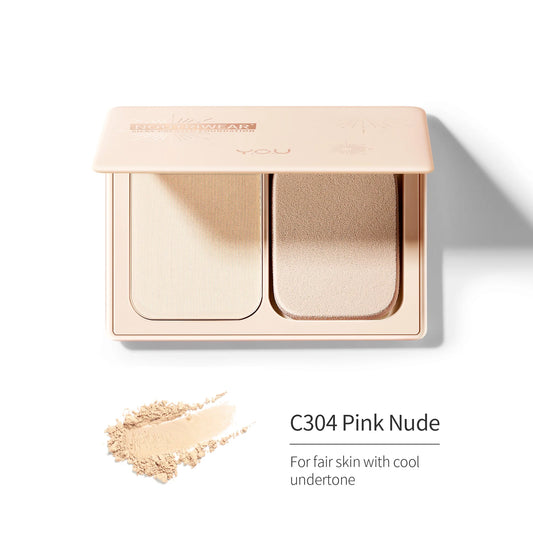 Y.O.U NoutriWear+ Silky Pressed Foundation C304 Pink Nude