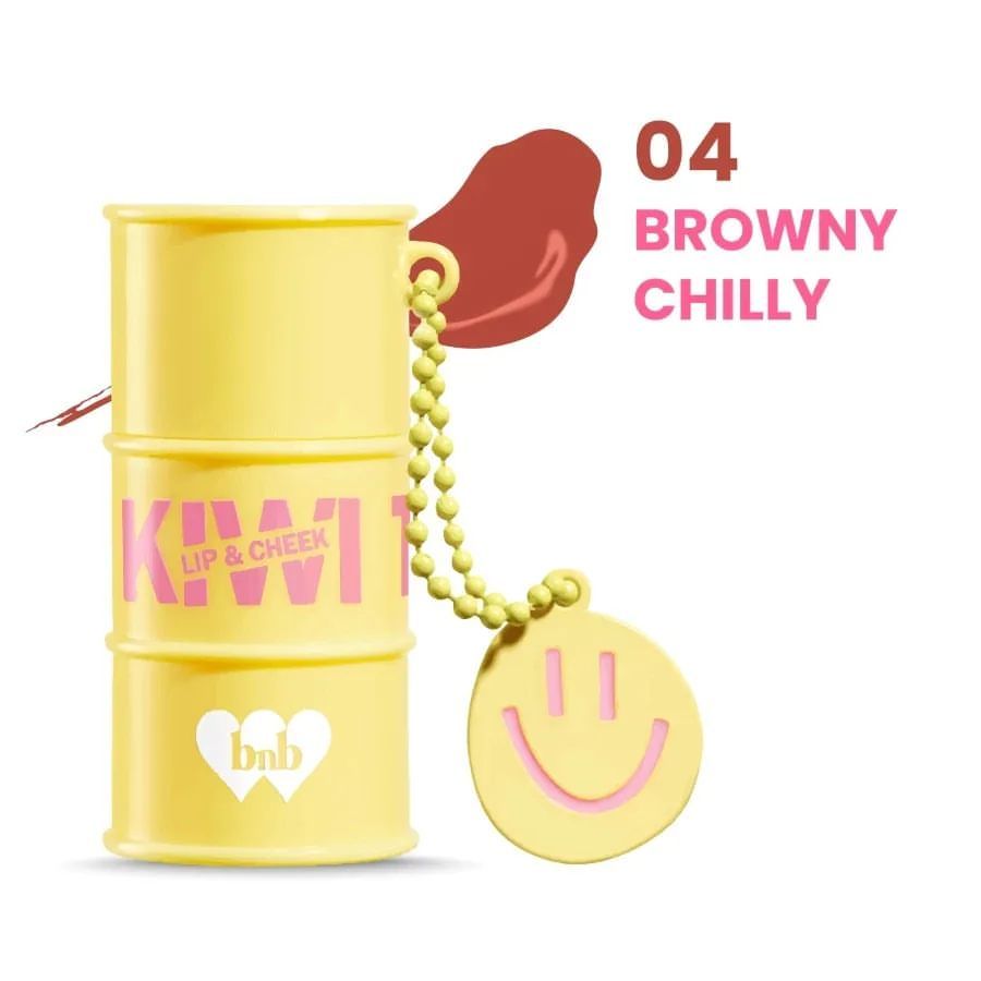 BARENBLISS Kiwi Tin Tint Lip and Cheek - 04 Browny Chilly
