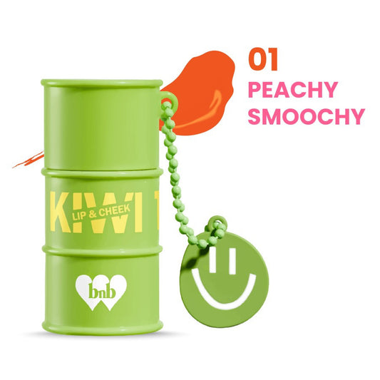 BARENBLISS Kiwi Tin Tint Lip and Cheek - 01 Peachy Smoochy