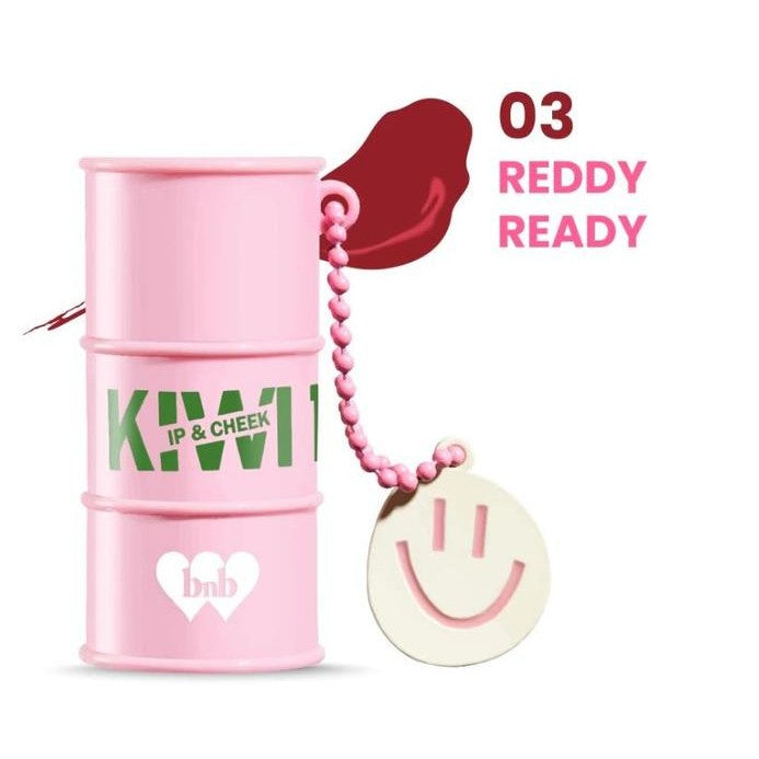 BARENBLISS Kiwi Tin Tint Lip and Cheek - 03 Reddy Ready