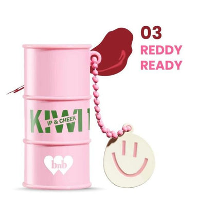 BARENBLISS Kiwi Tin Tint Lip and Cheek - 03 Reddy Ready