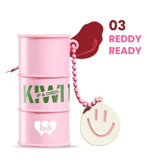 BARENBLISS Kiwi Tin Tint Lip and Cheek - 03 Reddy Ready