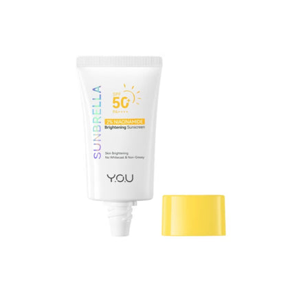 Y.O.U Sunbrella 2% Niacinamide Brightening Sunscreen SPF50+ PA++++ - 30ML
