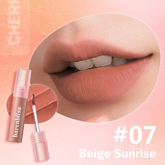 Barenbliss Cherry Makes Cheerful Lip Velvet - 07 Beige Sunrise