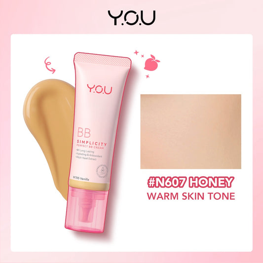 Y.O.U BB Simplicity Perfect BB Cream - N607 Honey