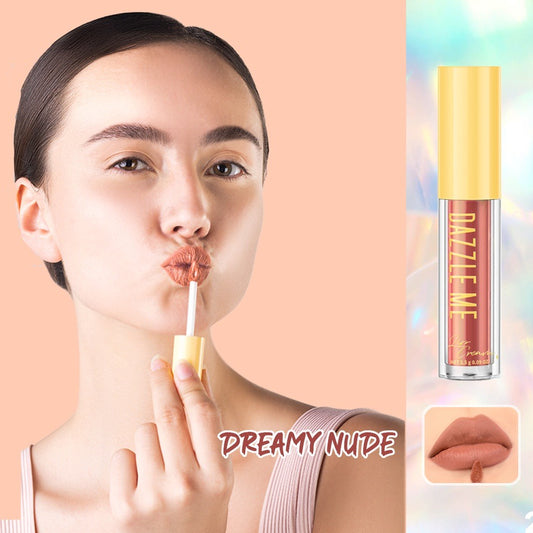 DAZZLE ME Velvet Matte Lip Cream - R847 Dreamy Nude