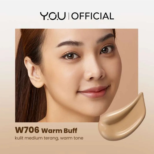 Y.O.U Cloud Touch Blurring Skin Tint SPF25PA+++ - W706 Warm Buff