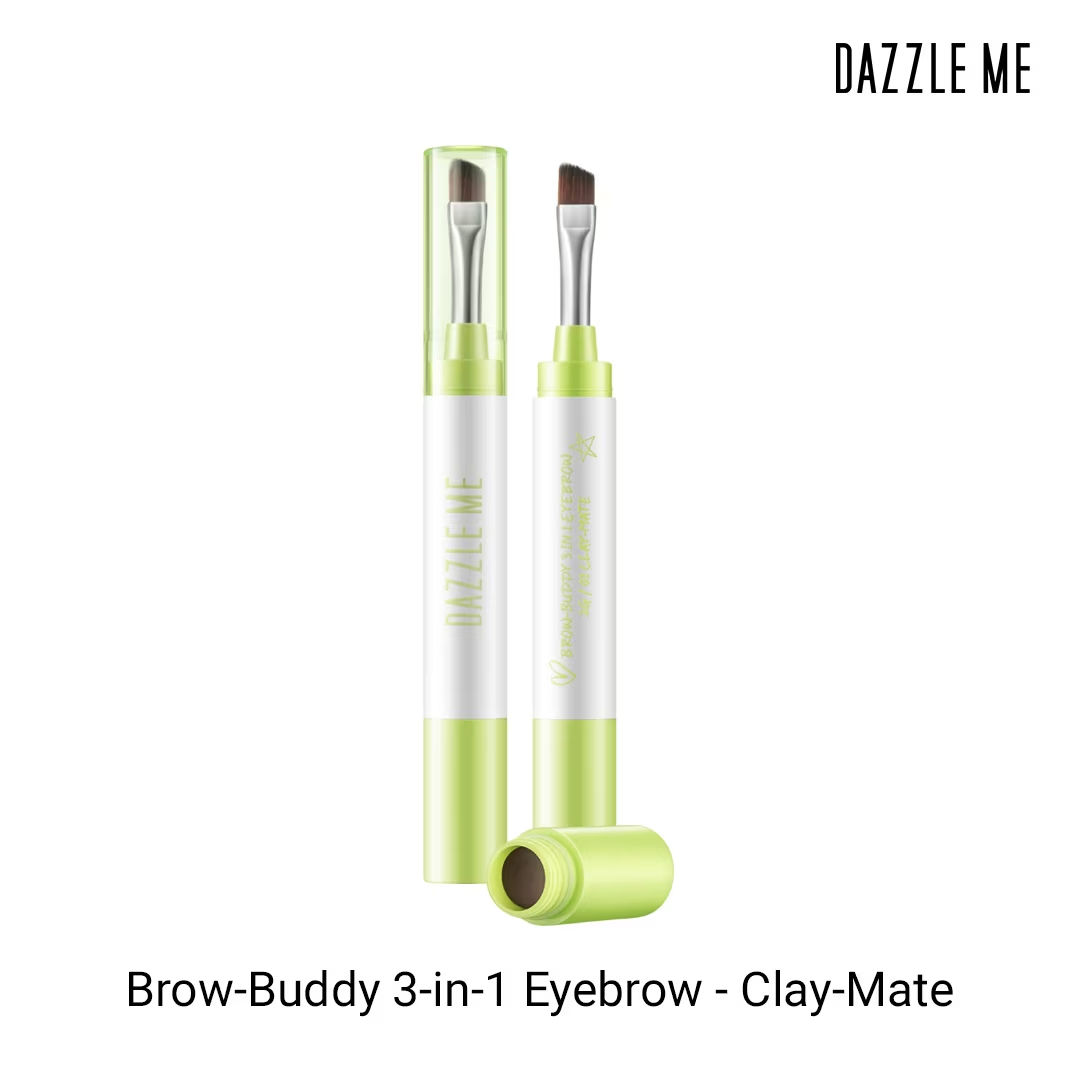 DAZZLE ME Brow-Buddy 3 in 1 Eyebrow - Clay-Mate 2g